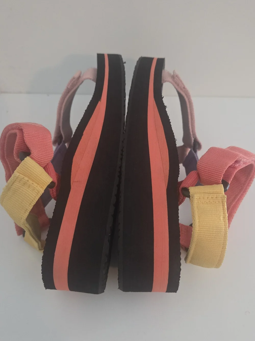 Time And Tru Kids Coral & Pink Sport Sandals Size 7